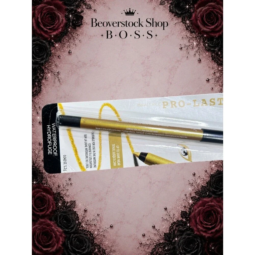 New L’Oréal Infallible Pro-Last Waterproof Pencil Eyeliner – 870 Gold